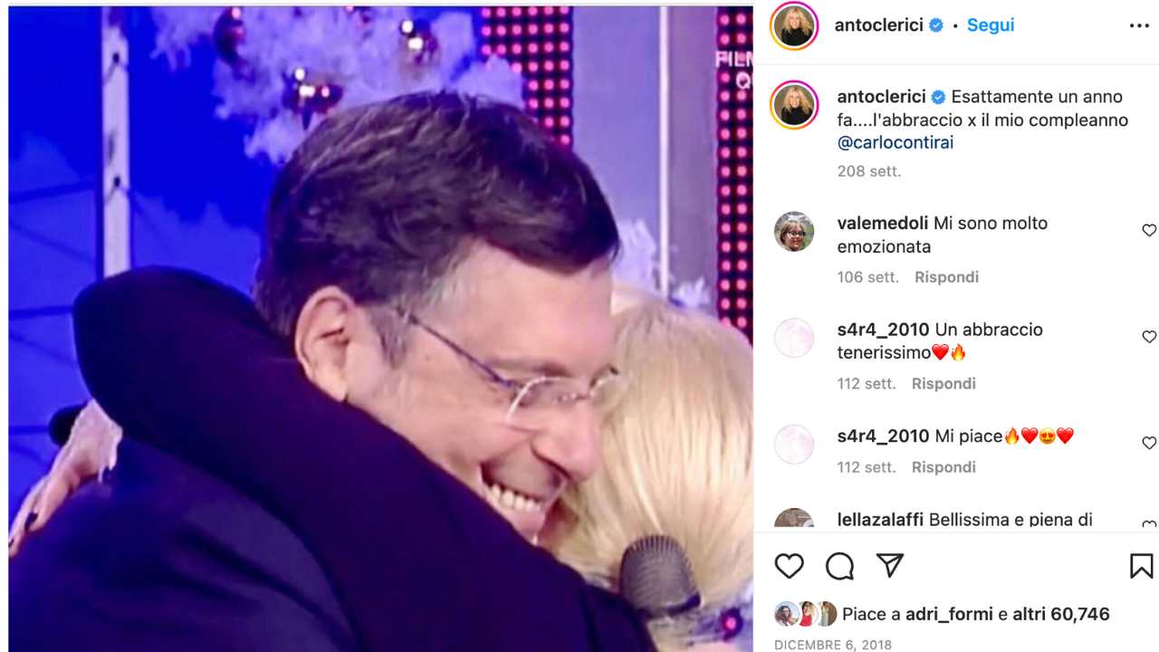 Antonella Clerici in lacrime Fabrizio Frizzi - SoloGossip