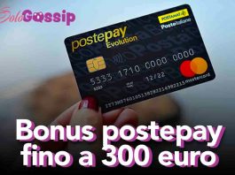 Bonus Postepay in scadenza