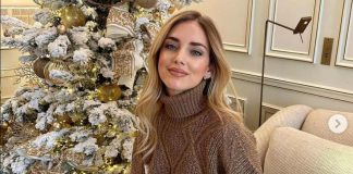 Chiara Ferragni in rosso