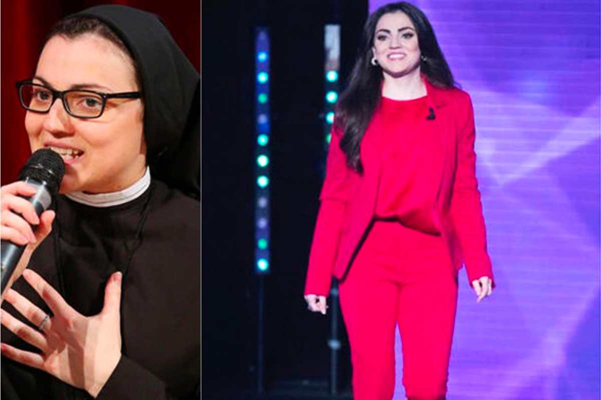 Suor Cristina la prima volta