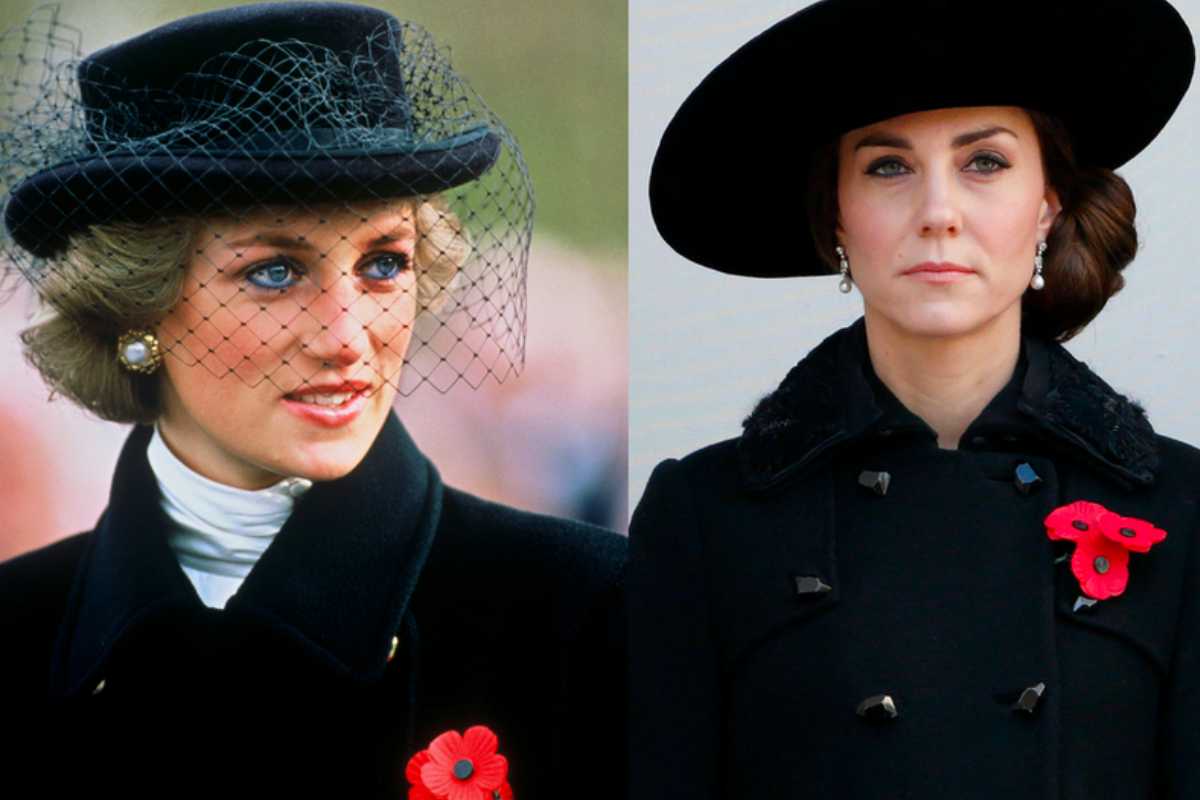 Kate e Lady Diana