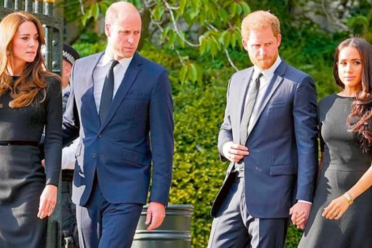 William e Kate contro Harry e Meghan