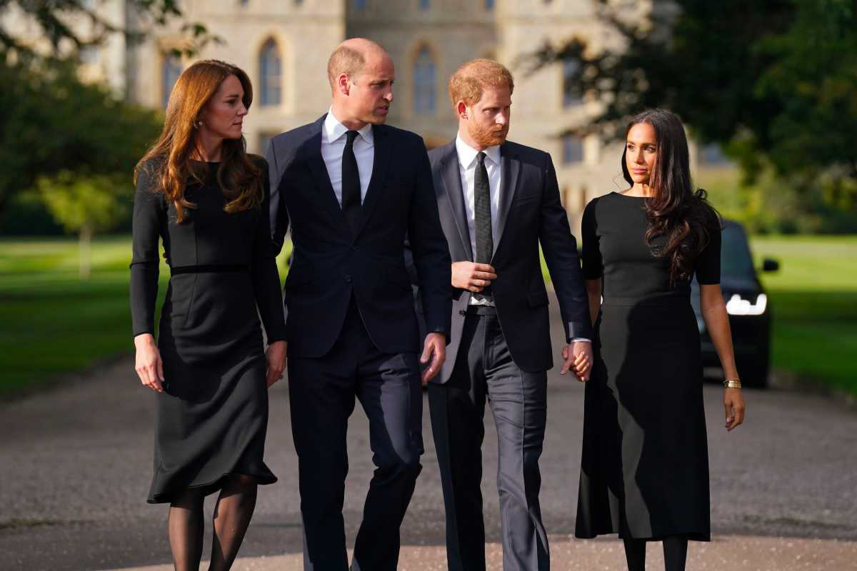 William e Kate contro Harry e Meghan