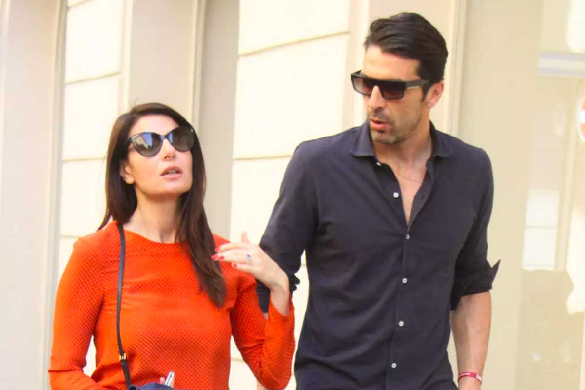 Gigi Buffon e Ilaria D'Amico