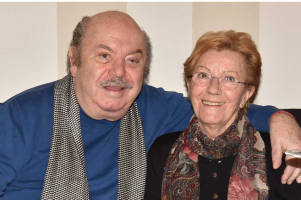 Lino Banfi e Lucia