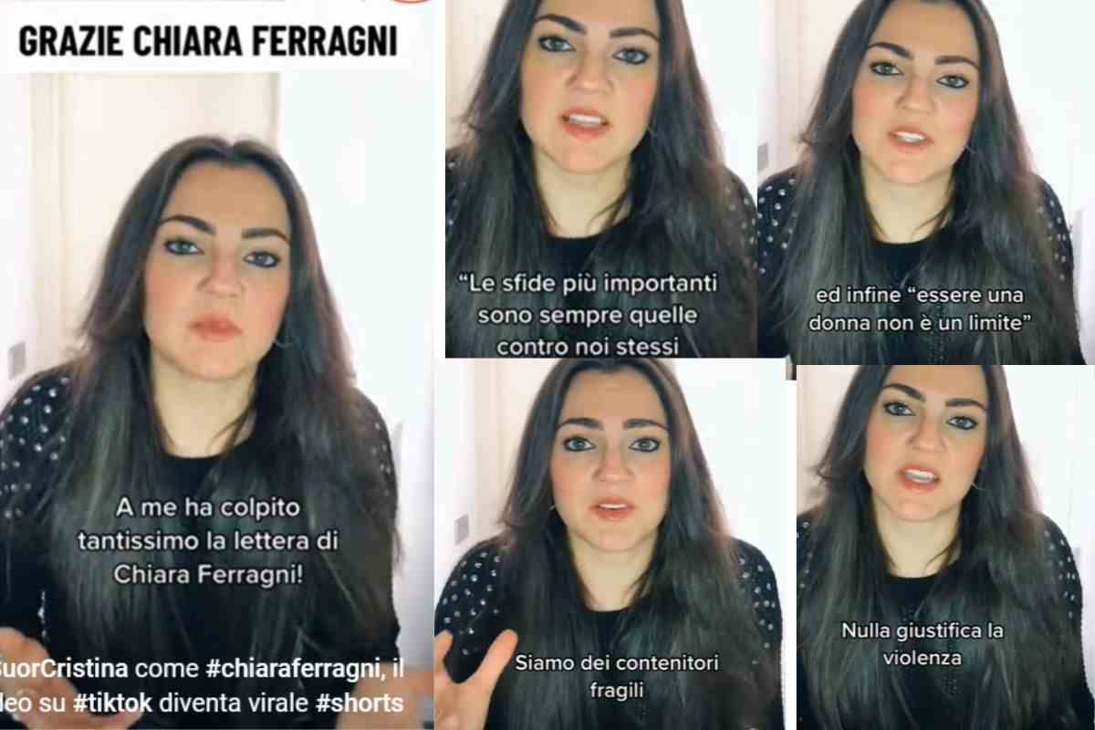 Suor Cristina come Chiara Ferragni 